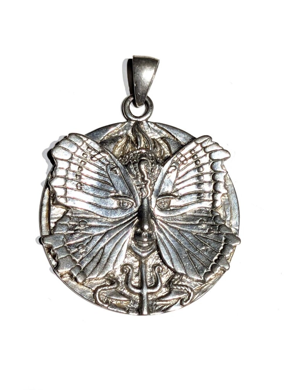 Oberon Zell Butterfly Metamorphosis Psyche Spirit Pendant